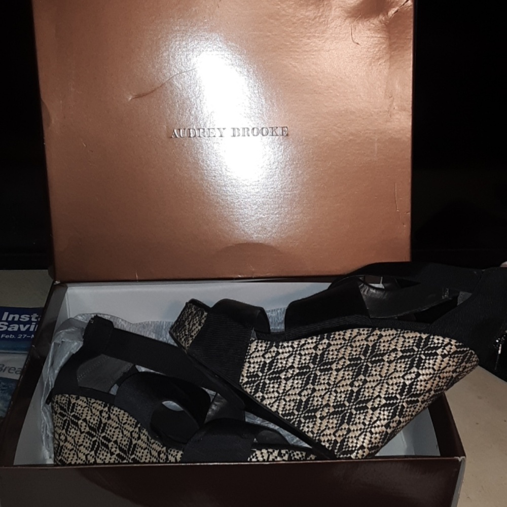 Audrey Brooke Wedge Heels